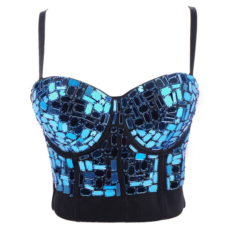 Gothic High Waist Crop Top Corset