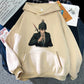 "Express your love for anime with this Gothic Chainsaw Anime Hoodie Sweatshirt"