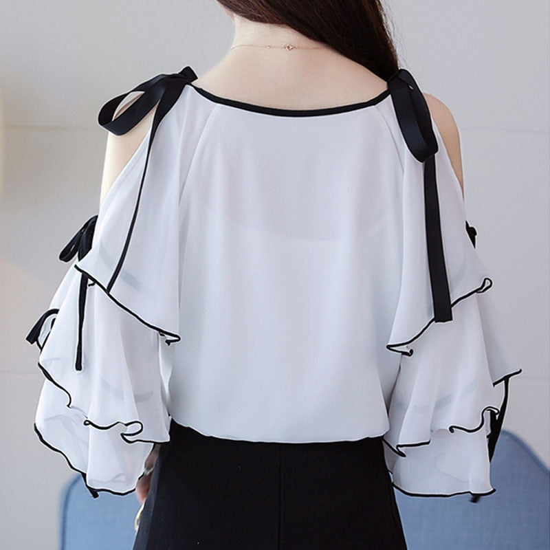 Korean Off-Shoulder Top