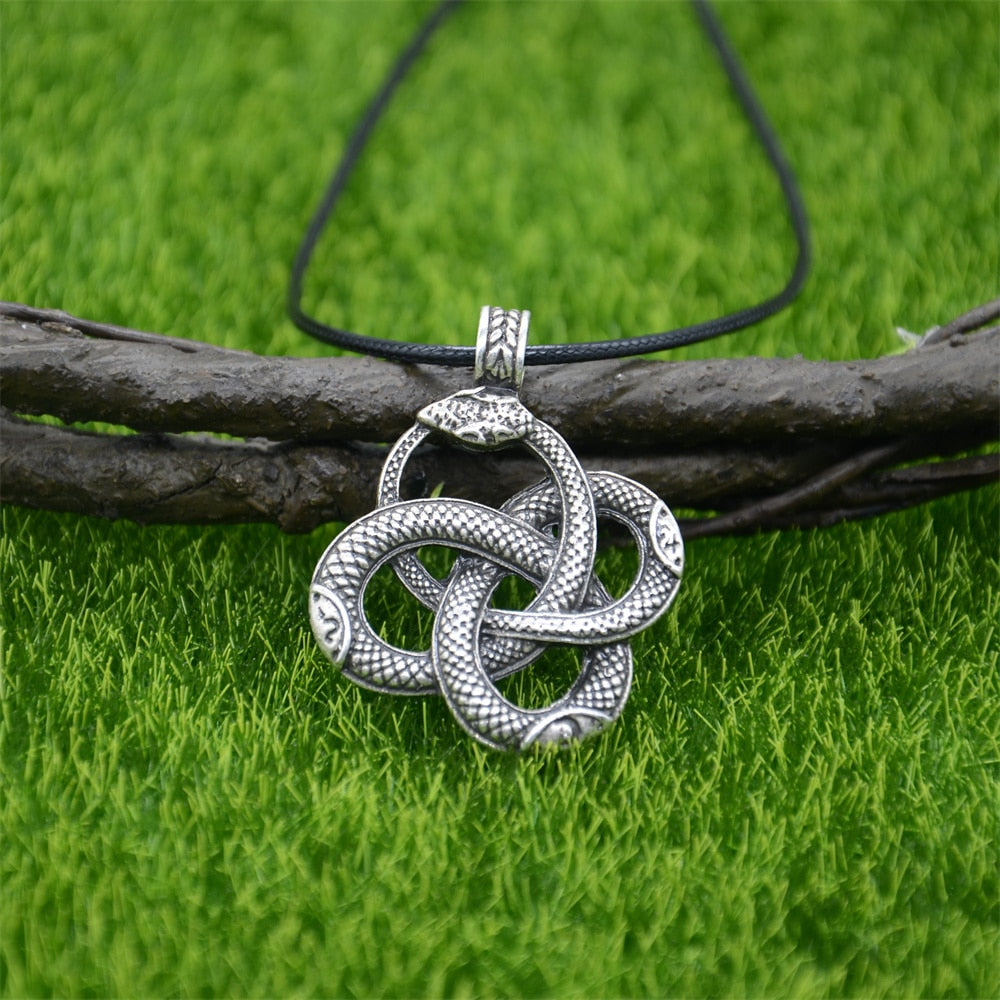 Gothic Snake Necklace Pendant