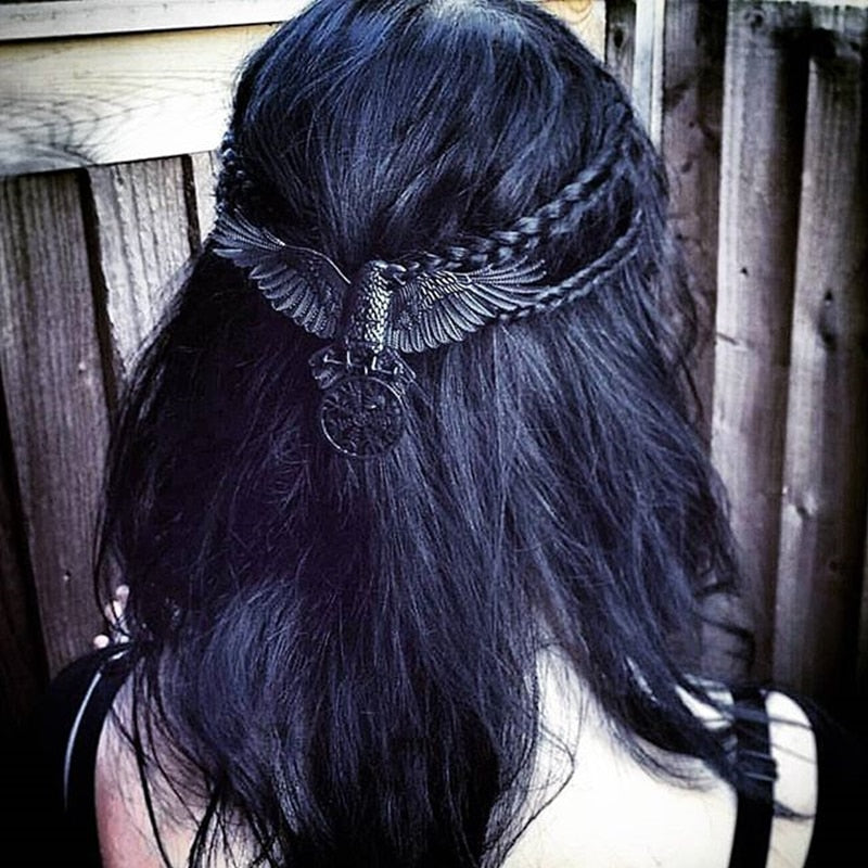 Gothic Oversized Hair Clips - Raven, Moth, Butterfly and Dragon