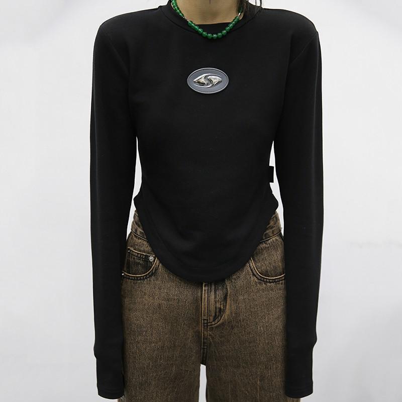 Grunge Irregular Crop Top