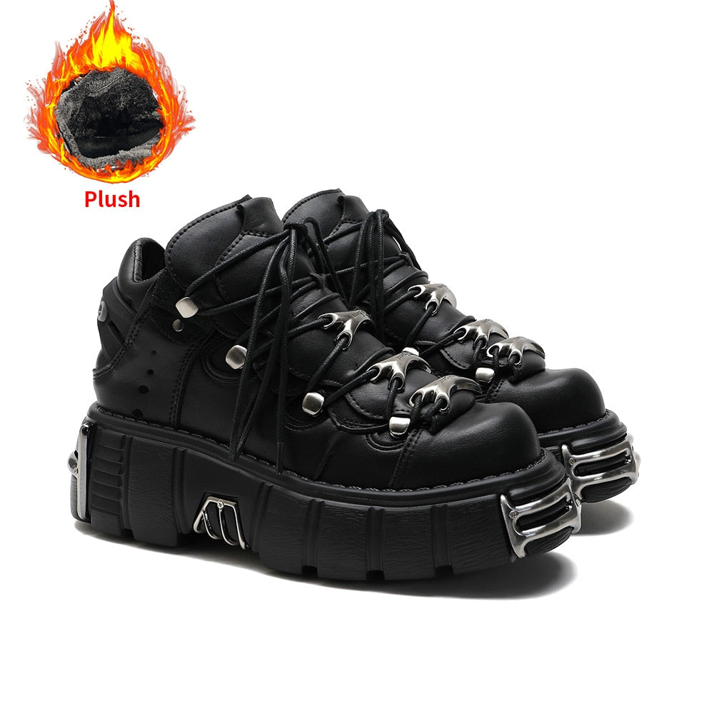 Gothic Ankle Boots Meta Decor