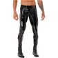 Edgy Gothic Style Faux Leather PVC Pants for a Bold Look