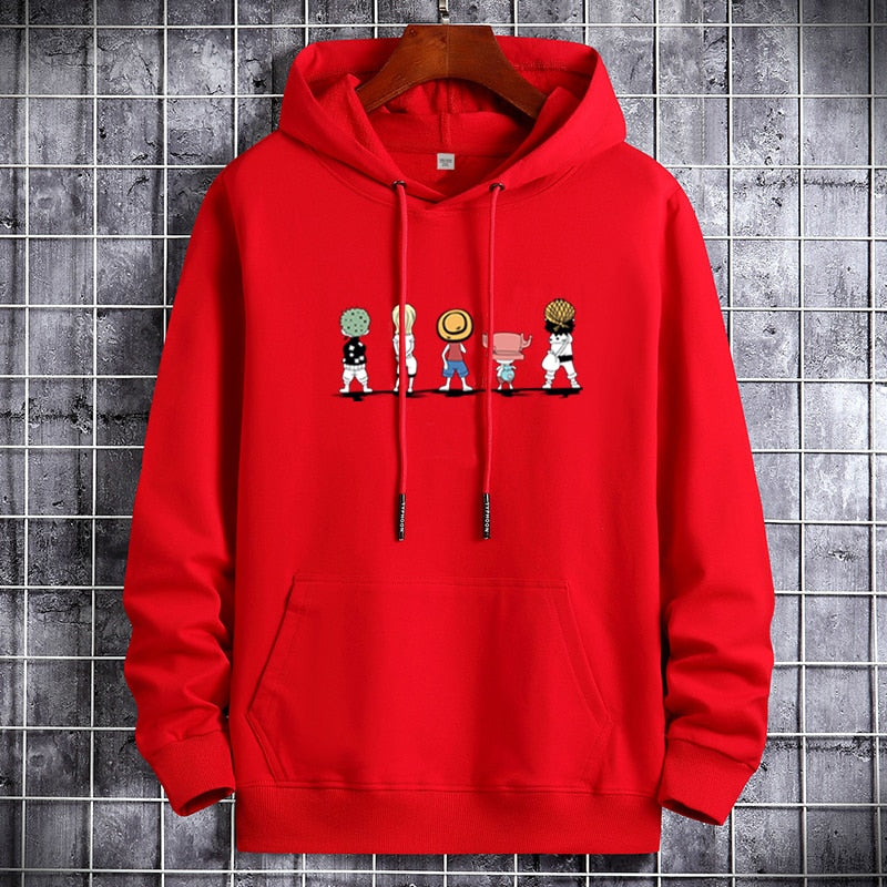 "Stay cozy and cool with this Anime Hoodie for Men"