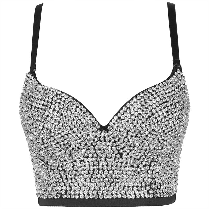 Gothic High Waist Crop Top Corset