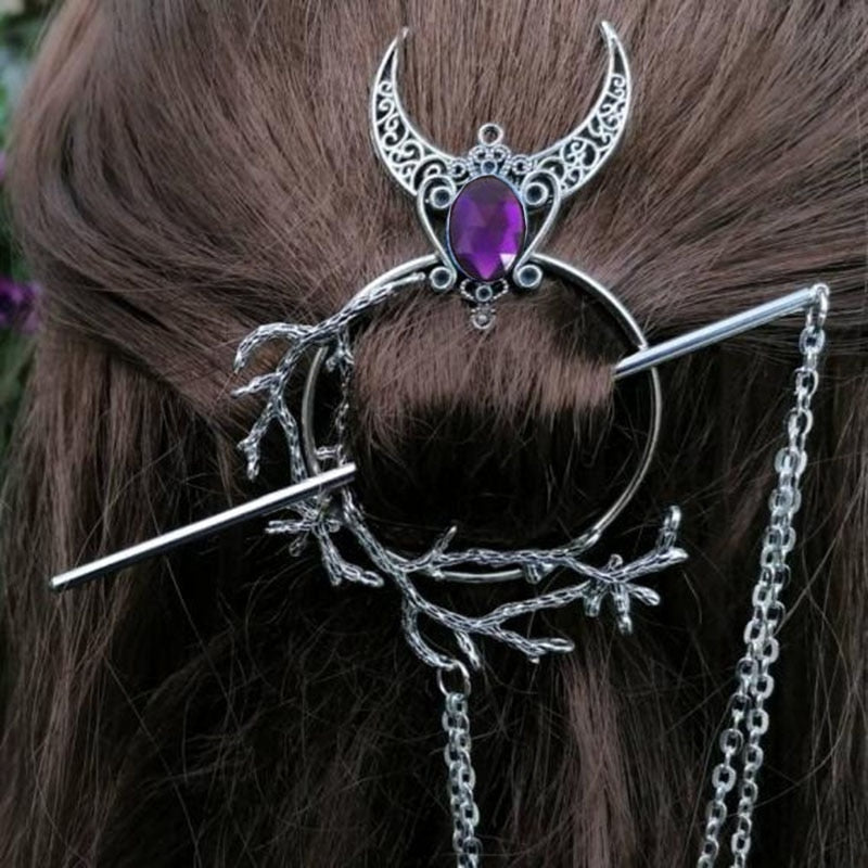 Gothic Oversized Hair Clips - Raven, Moth, Butterfly and Dragon