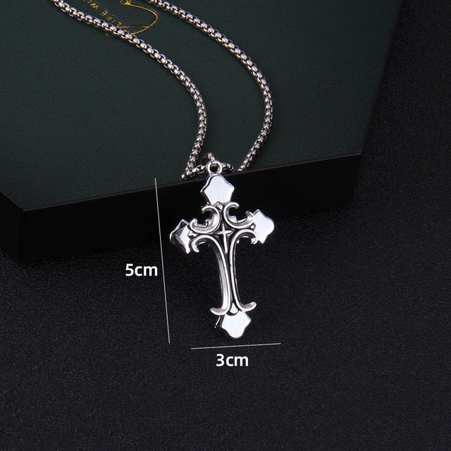 Gothic Cross Necklace