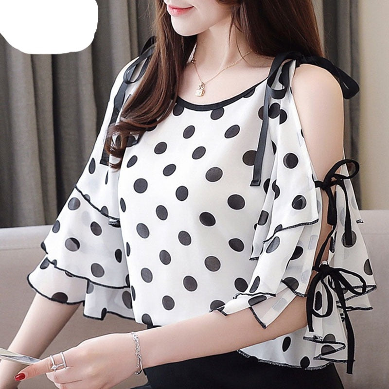 Korean Off-Shoulder Top