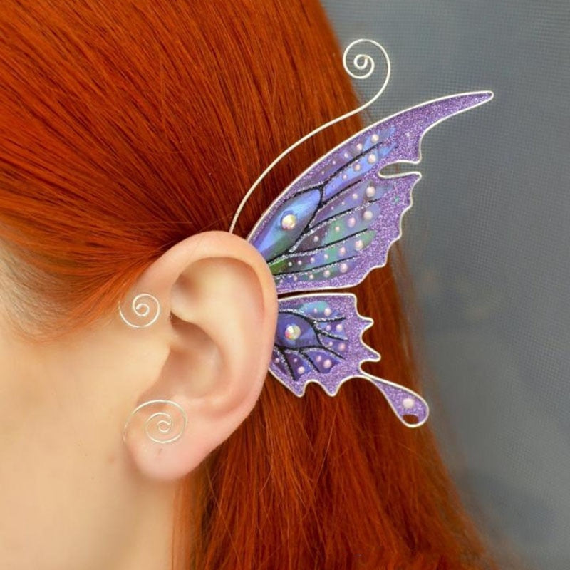 Gothic Oversized Hair Clips - Raven, Moth, Butterfly and Dragon