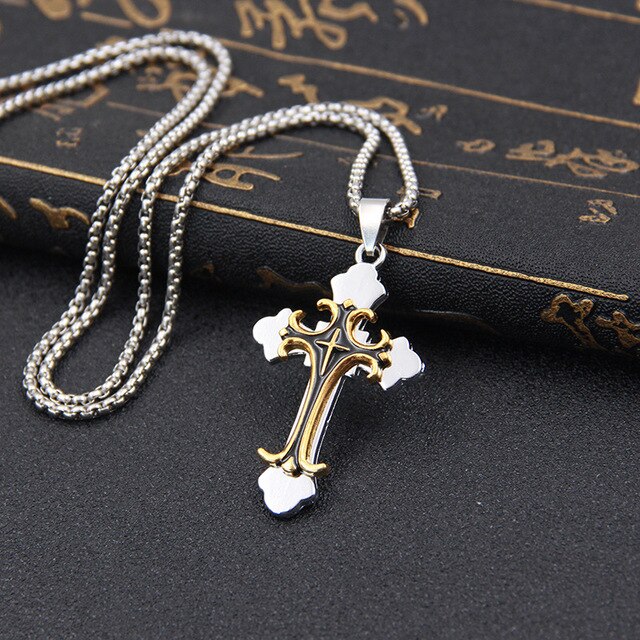 Gothic Cross Necklace