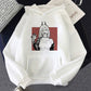 Comfortable and stylish sweatshirt with Chainsaw Anime motif for a fashionable outfit"