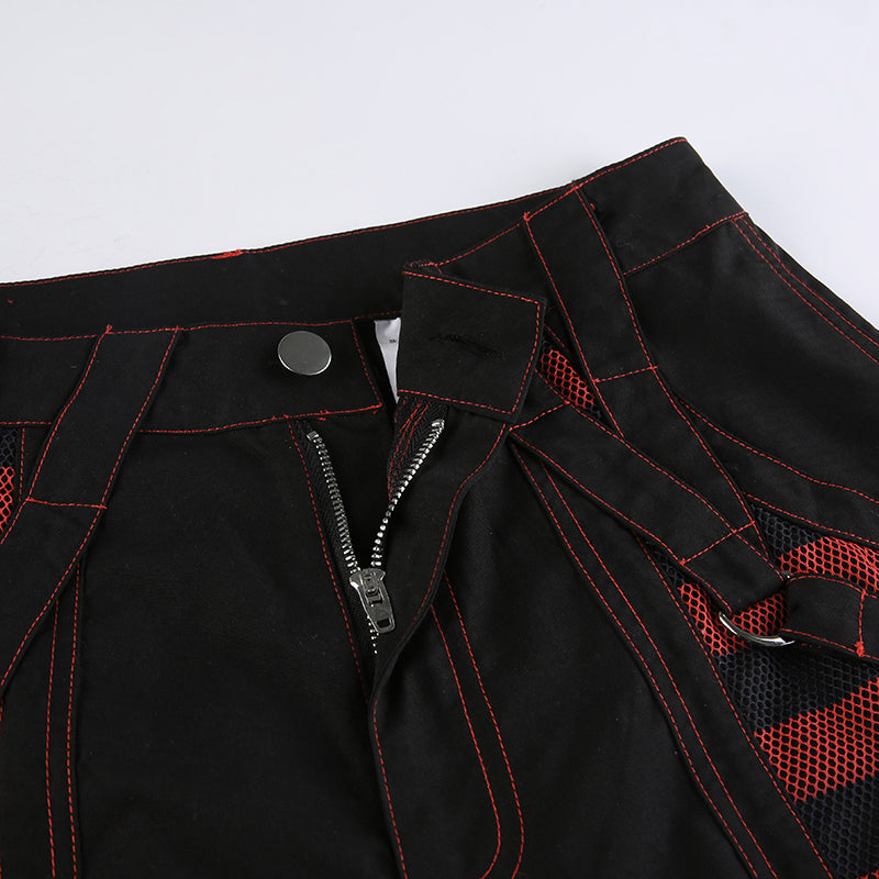 Gothic E-girl Harajuku Grunge Cargo Pants