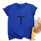 Faith Tshirt Cross Jesus Tee Top