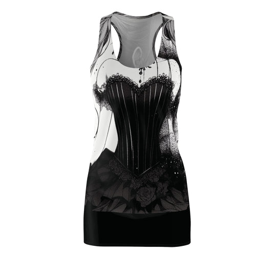 #Anime #fashion #Gothic #style #Racerback #dress #Anime #girl #design #Gothica #Clothing #Alternative #fashion #Women's #clothing #Japanese #inspired #fashion #Unique #dresses #Whimsical #fashion #Gothic #aesthetic #Anime #inspired #apparel #Women's #streetwear #Trendy #dresses #Creative #fashion