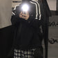 Reflective Jacket Women Autumn Casual All-Match Black