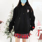 Harajuku Hoodies with Little Devil Horns