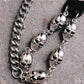Gothic Motorcycle Skull Belt Chain