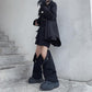 Techwear Gothic Black Cargo Pants