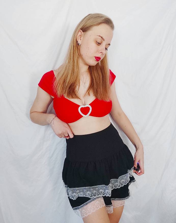Gothic Lolita Cake Mini Skirt
