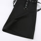 Gothic Eyelet Strap Trouser