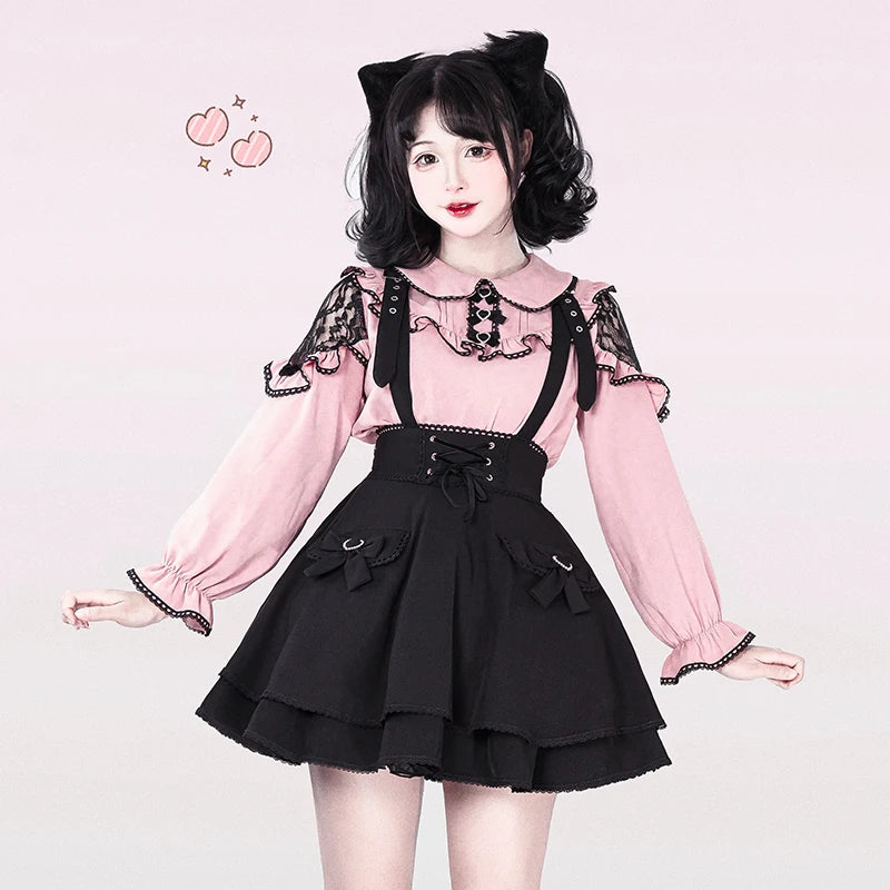 AltGoth Mall Goth Hotsweet Shorts Women