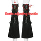 Gothic Eyelet Strap Trouser