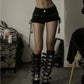Sexy Bandage Denim Shorts Women