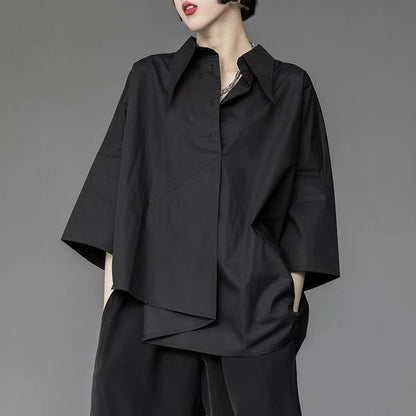 Gothic Y2K Loose Oversize Casual Shirt