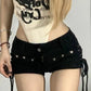 Sexy Bandage Denim Shorts Women
