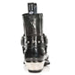 Gothic Military Combat Leather Motorcycle Boots