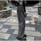 Korean Gothic High Waist Jeans