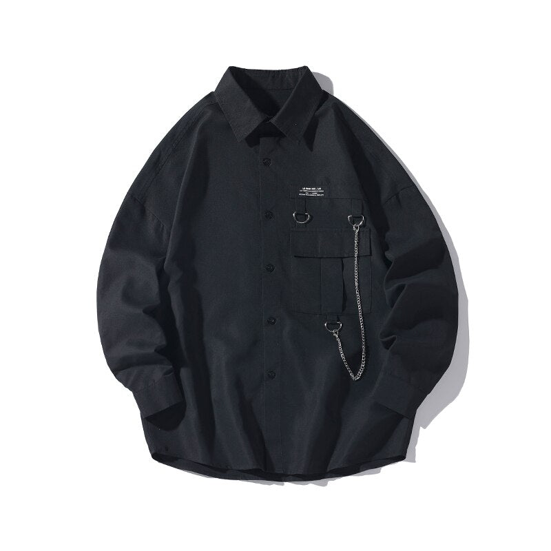 Men's Alt Oversized Streetwear Shirt