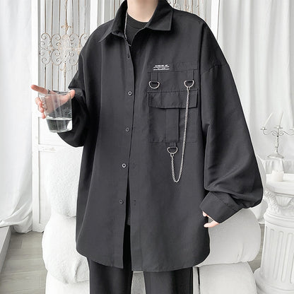 Men's Alt Oversized Streetwear Shirt