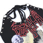 Y2K Gothic Black Halter Camis