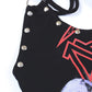 Y2K Gothic Black Halter Camis