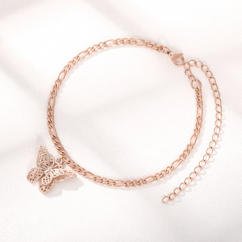 Cute Butterfly Anklets