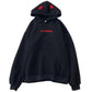 Gothic Hoodie with Little Devil Horns