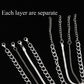 Gothic/4pcs/Set Necklace Neck Chains