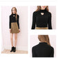 Gothic Love Heart Hollow Out Shirt