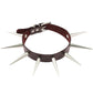 Gothic Choker Necklace - Big Long Spikes with Rivets