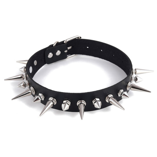 Emo Spike Choker