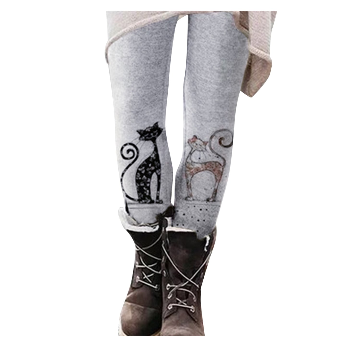 Gothic High Waist Xmas Trousers