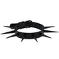 Pink Sexy Punk Black Rivets Choker Collar Leather Necklaces Bondage