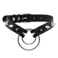 Gothic Choker Strap Necklaces with Multiple Spike and Pendant Designs