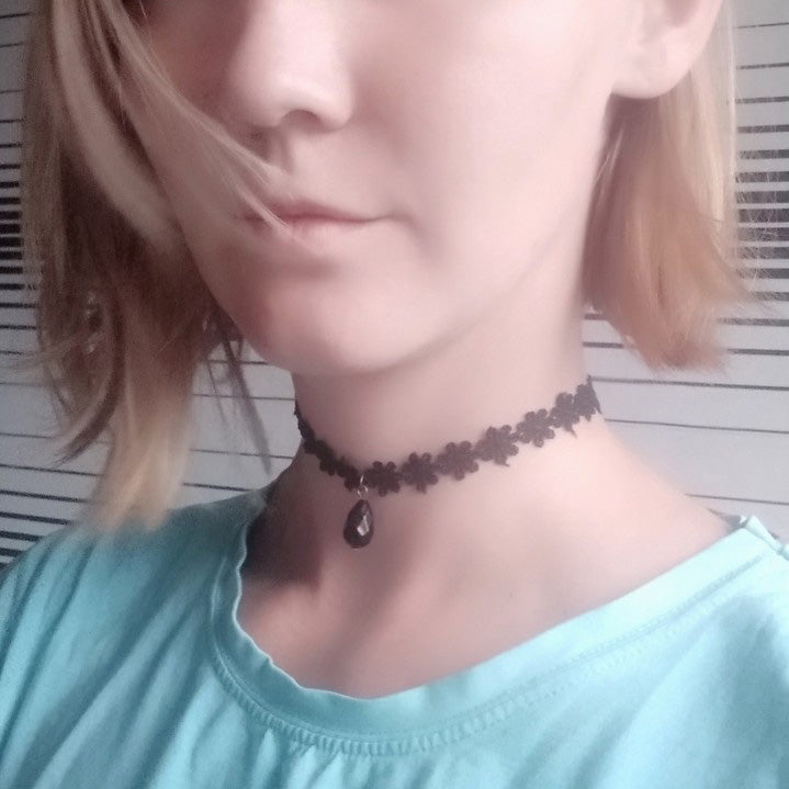 Gothic Leather Velvet Choker Necklaces