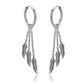 Gothic Chain Hoop Earrings with Multiple Pendant Designs