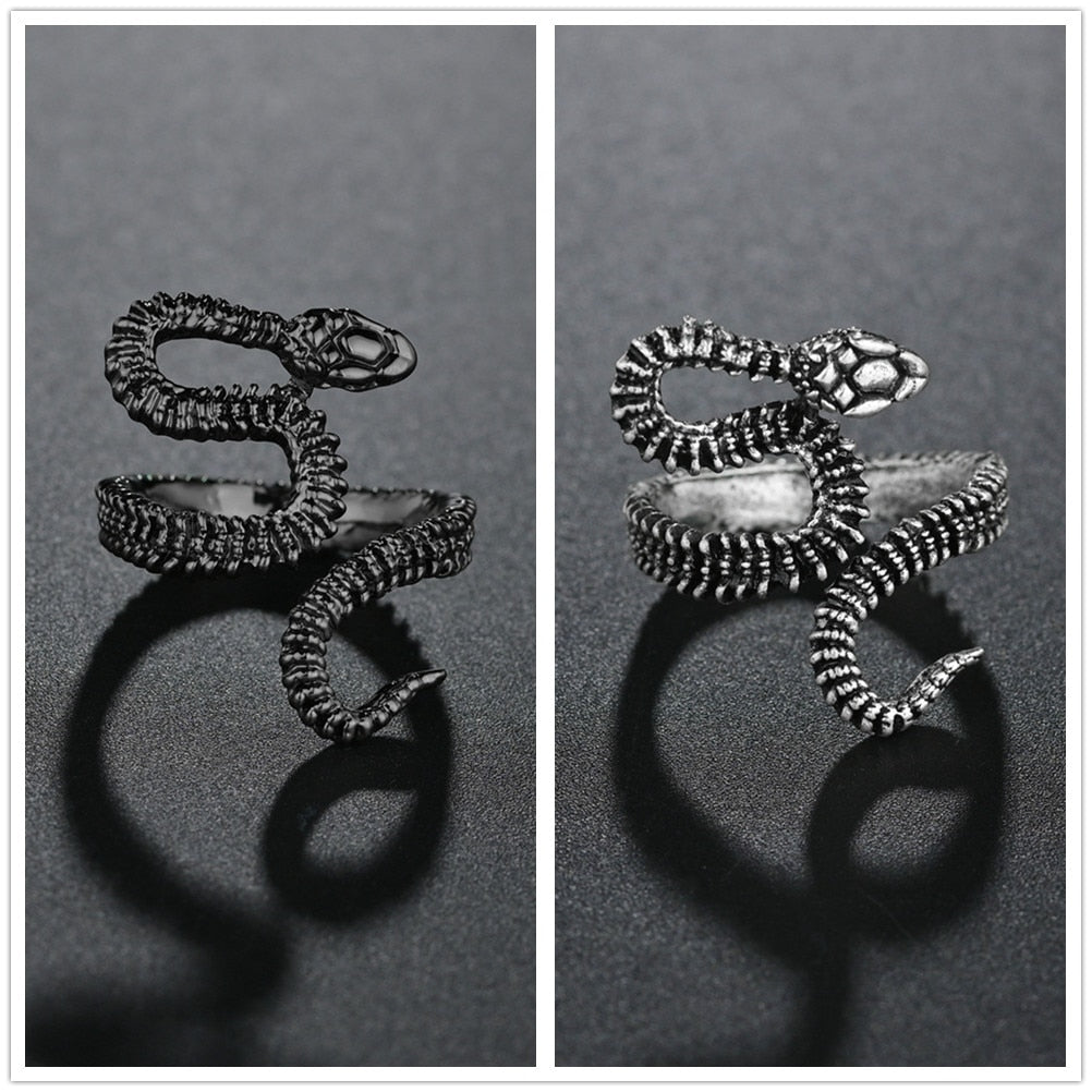 Gothic Deep Sea Squid Octopus Ring