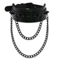 Gothic Choker Strap Necklaces with Multiple Spike and Pendant Designs