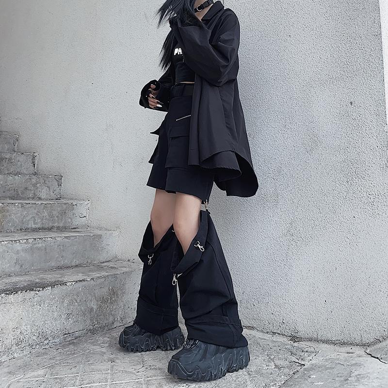 Gothic Techwear Emo Cargo Pants
